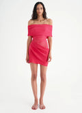 Nico Off Shoulder Mini in Watermelon - Benni