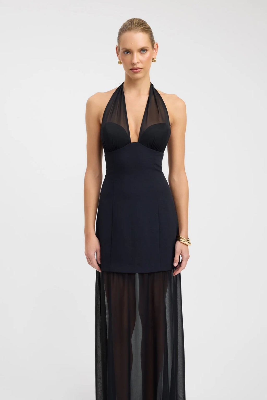 Oyster Mesh Maxi in Black — Kookai