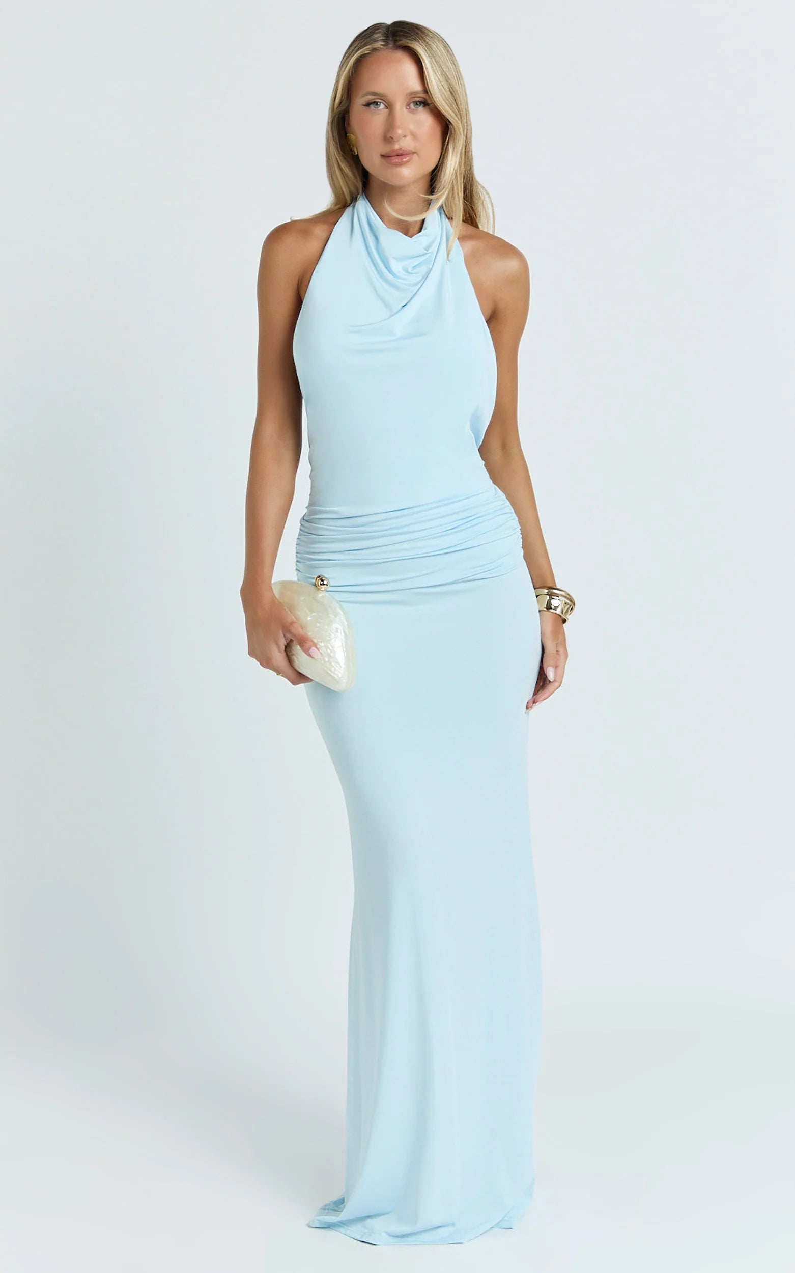 The Lizzy Maxi in Blue - Show Po