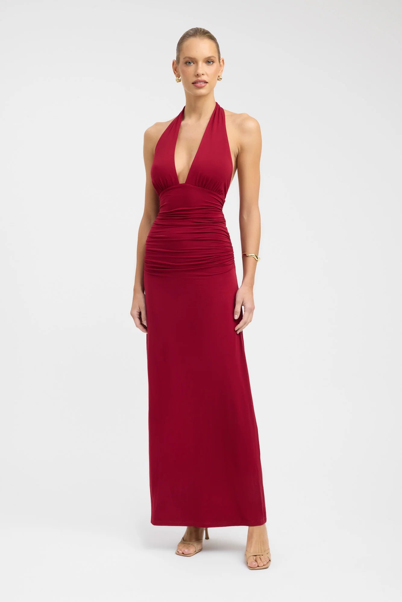 Leni Maxi in Red Wine - Kookai