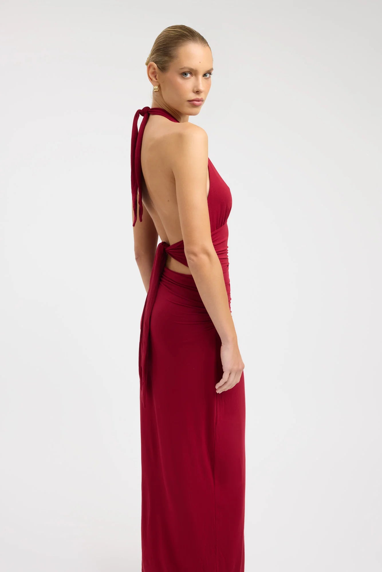 Leni Maxi in Red Wine - Kookai