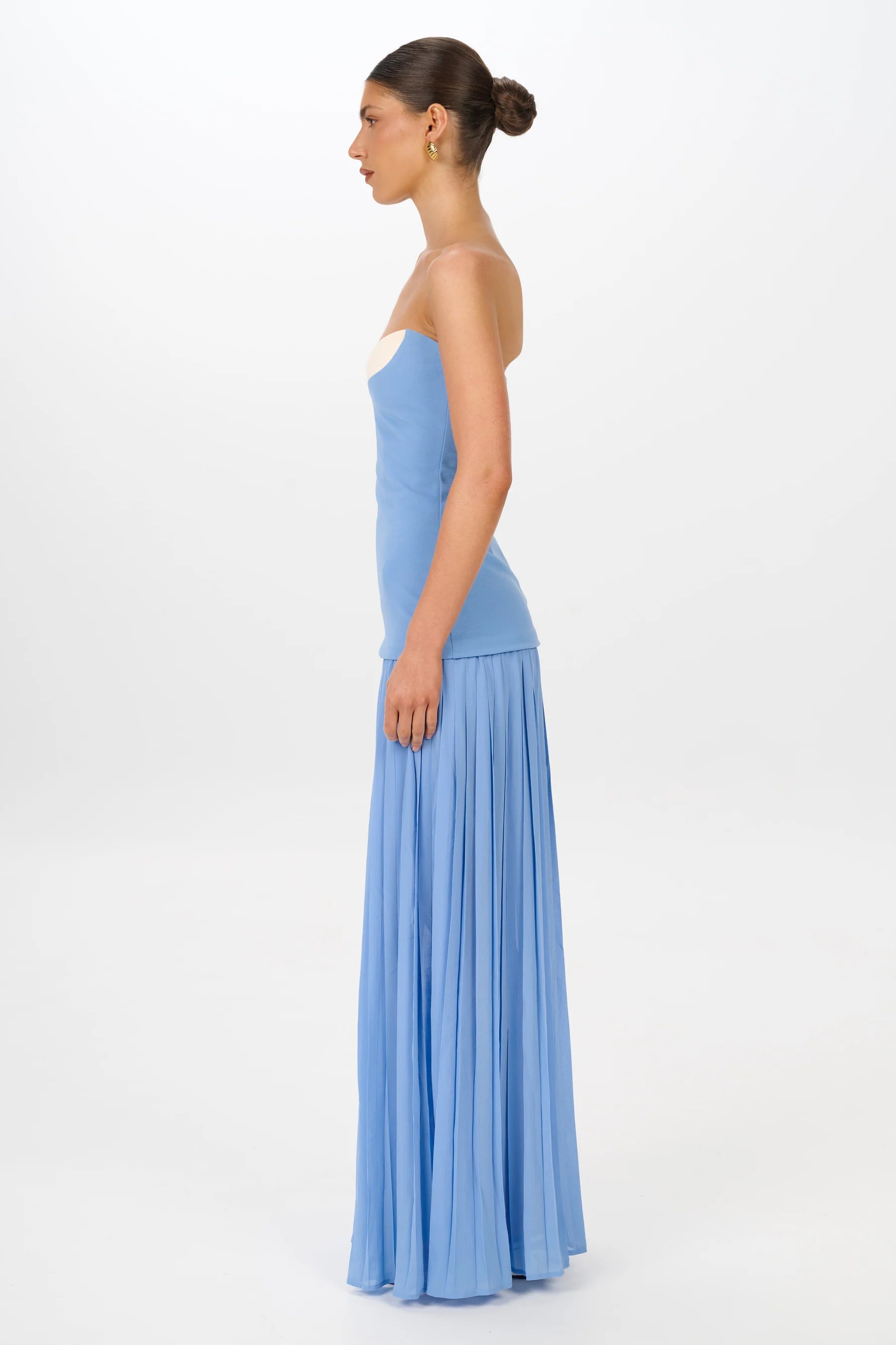 Nicolette Maxi in Cornflower Blue - Jefre Sei