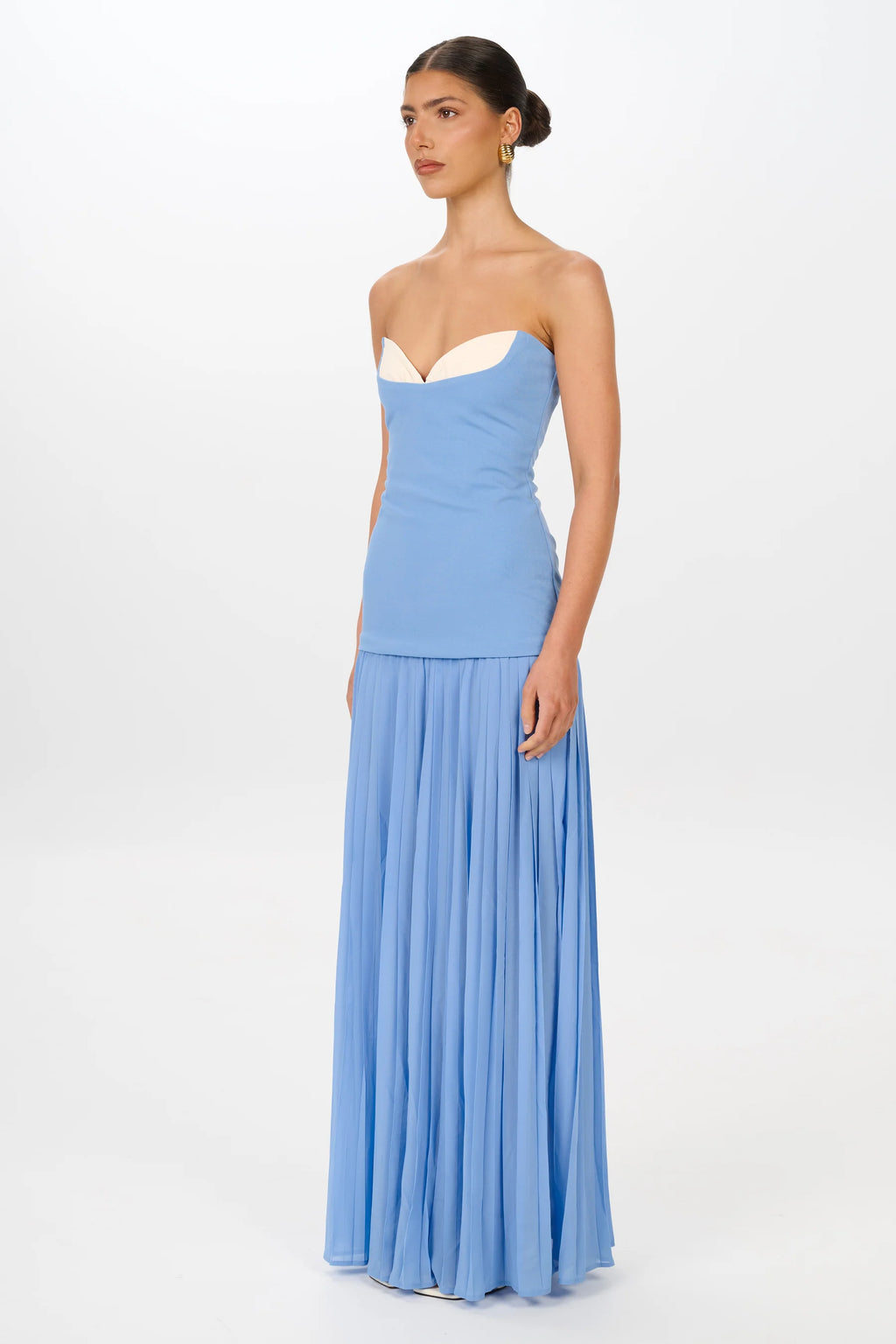 Nicolette Maxi in Cornflower Blue - Jefre Sei