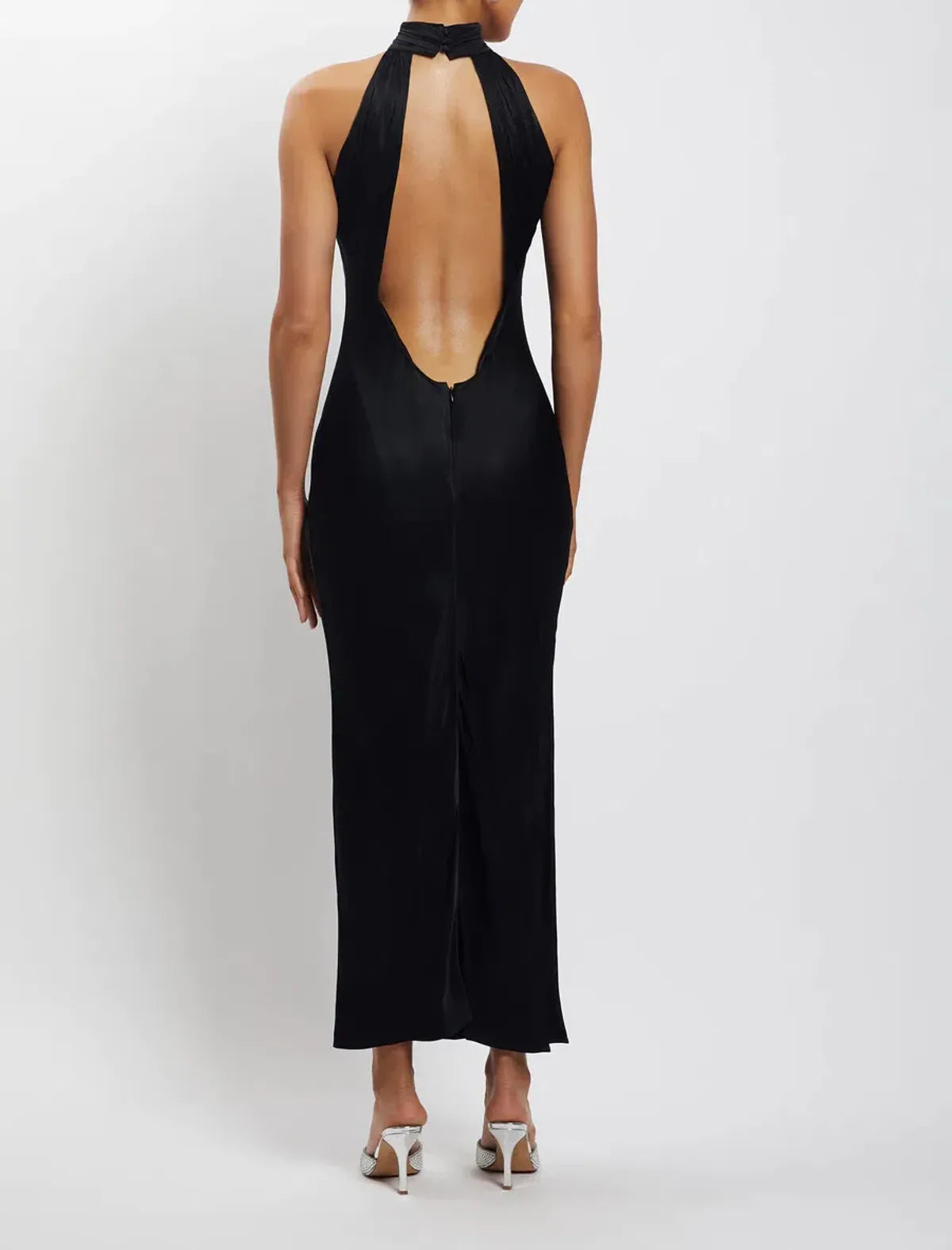 Claire Satin in Black - Meshki