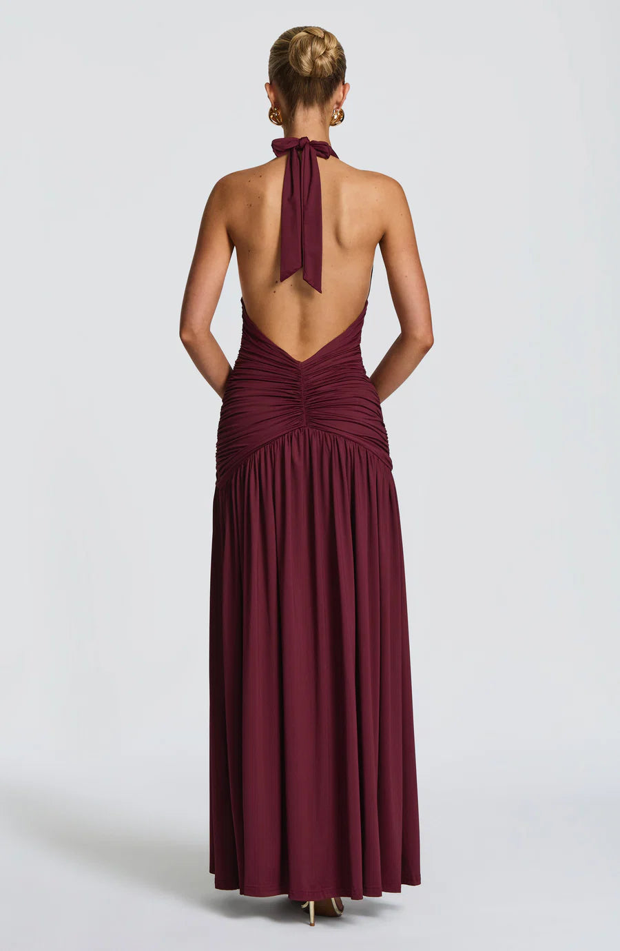 Melania Maxi in Cherry Lacquer - Baby Boo